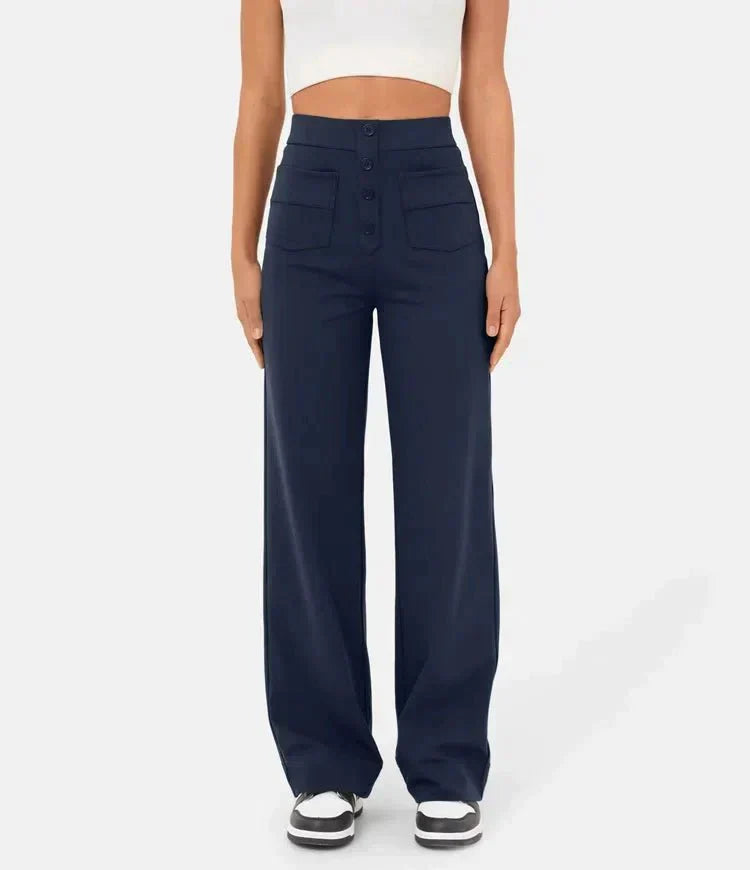 Victoria™ Elastic Pants With High Waist