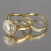 Bravyn™ | Gold Zirconia Ring Set