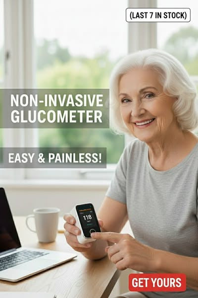 GlucoEase™ | Accurate Glucose Readings in 5 Seconds!