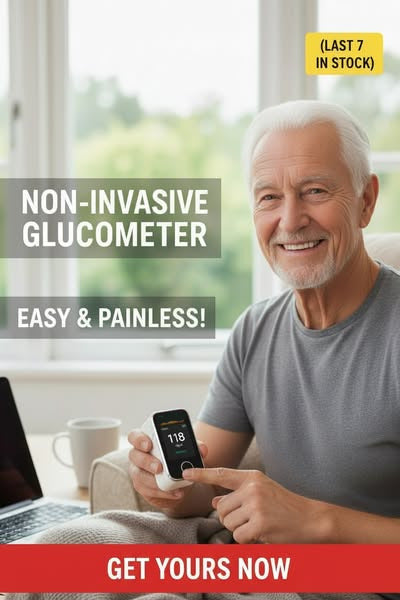 GlucoEase™ | Accurate Glucose Readings in 5 Seconds!