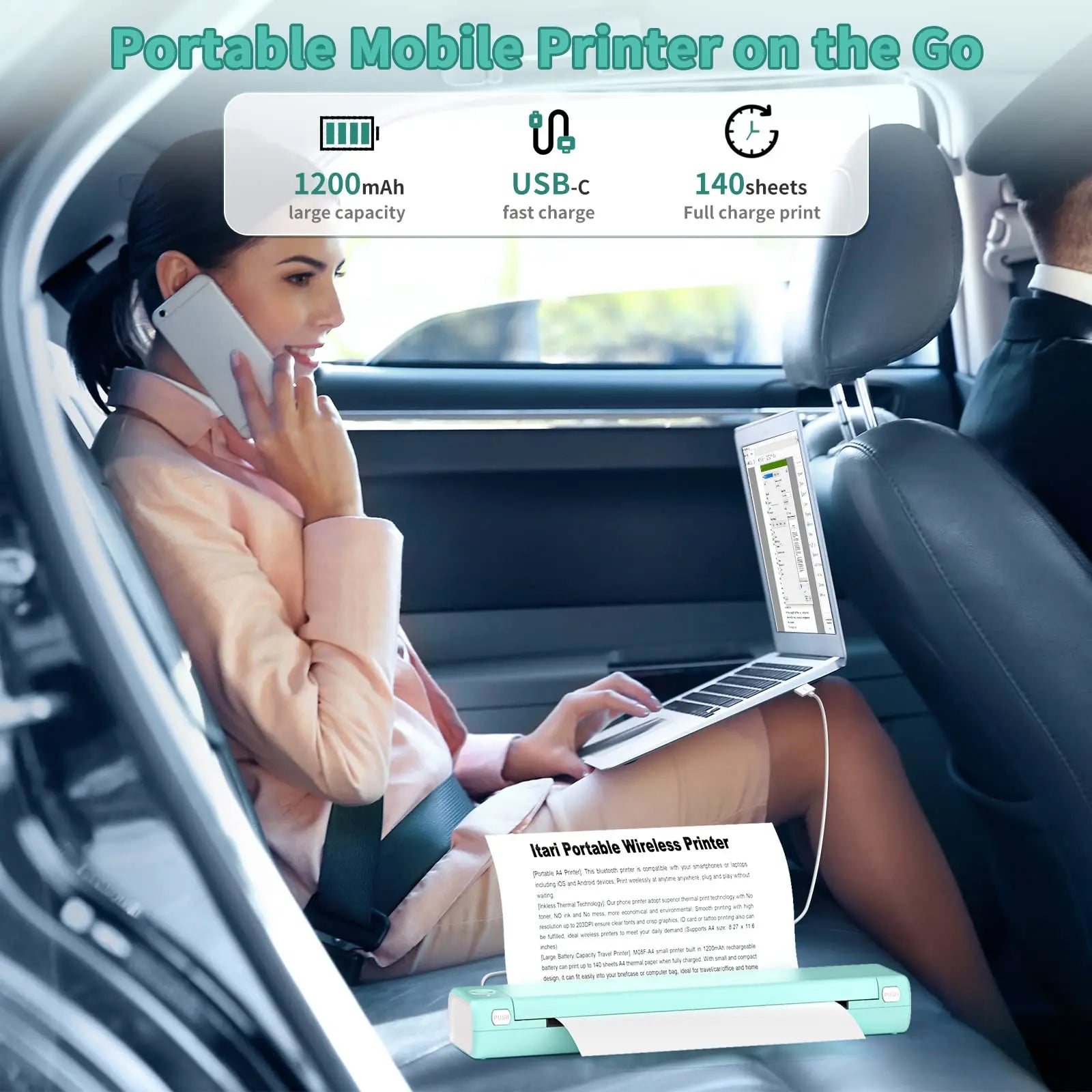 GoPrint™ | Your Portable Partner for On-the-Go Printing