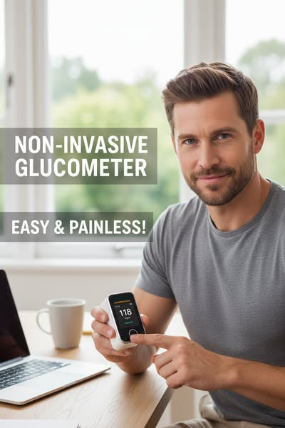 GlucoEase™ | Accurate Glucose Readings in 5 Seconds!