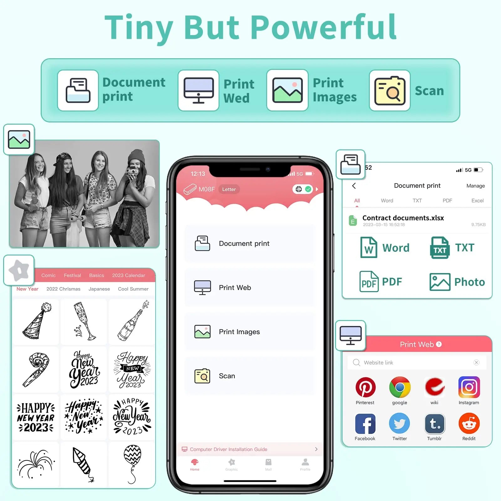 GoPrint™ | Your Portable Partner for On-the-Go Printing