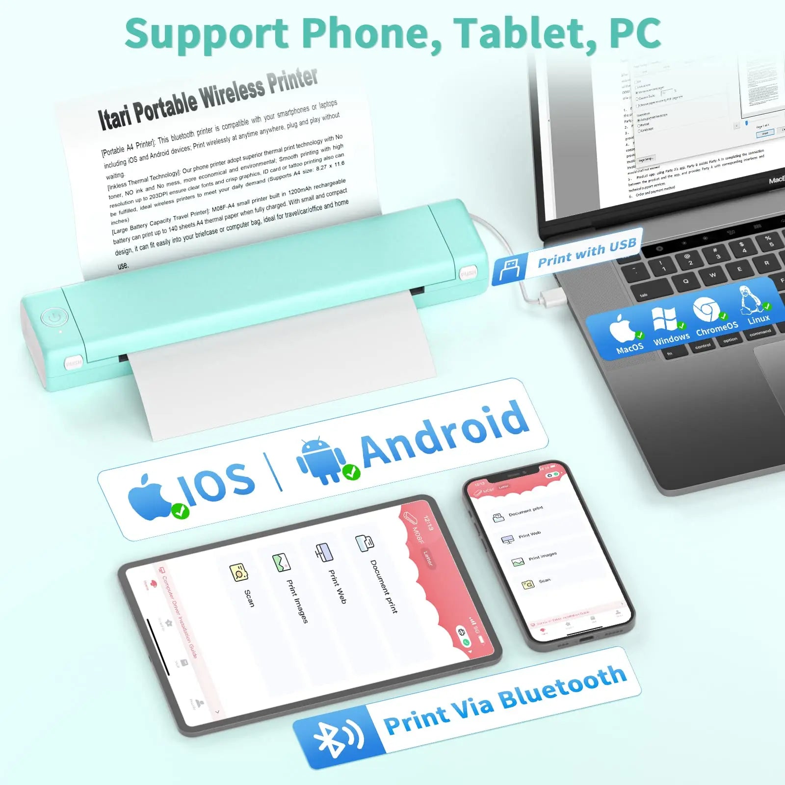 GoPrint™ | Your Portable Partner for On-the-Go Printing