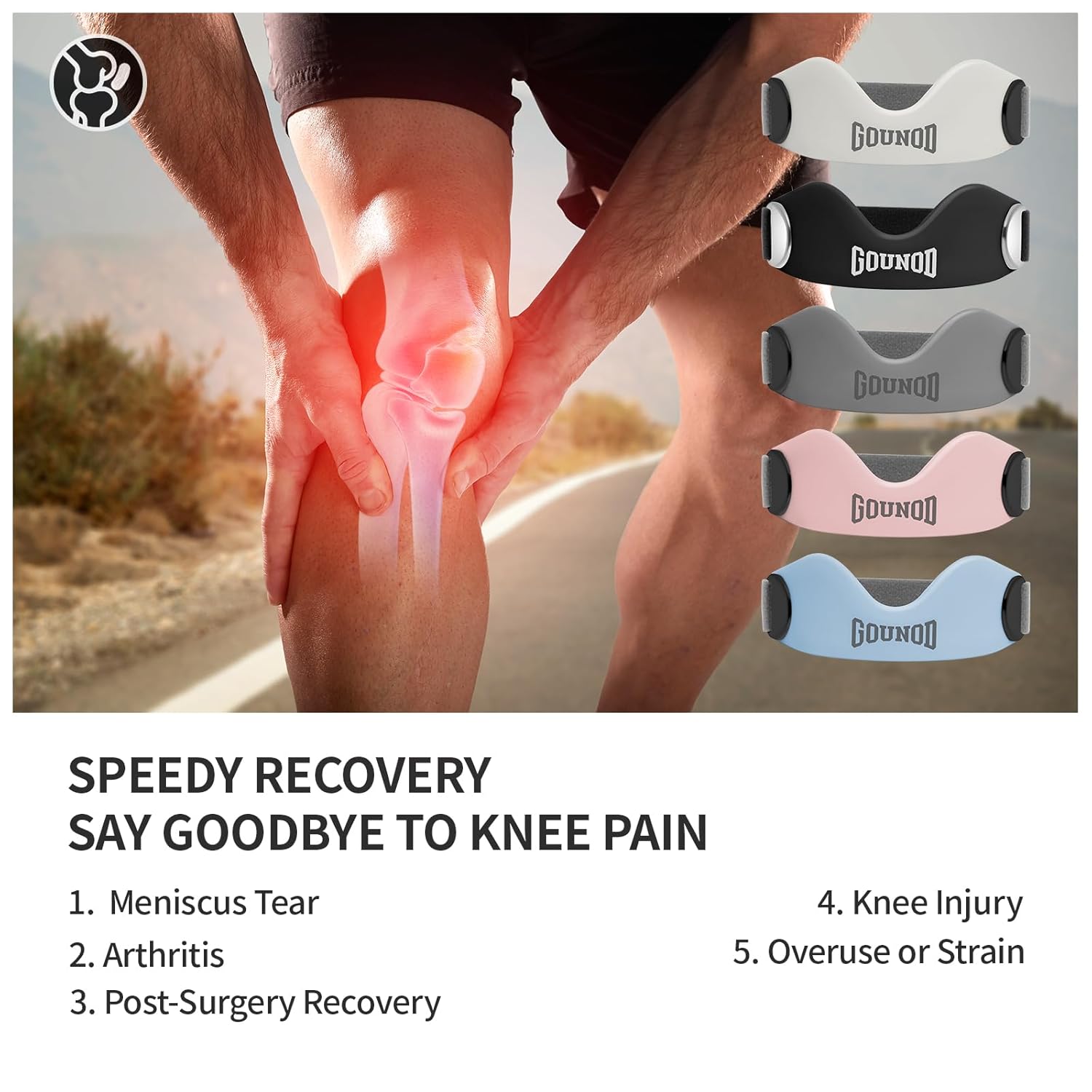 KneeGuard™ | Targeted Support for Pain-Free Movement!