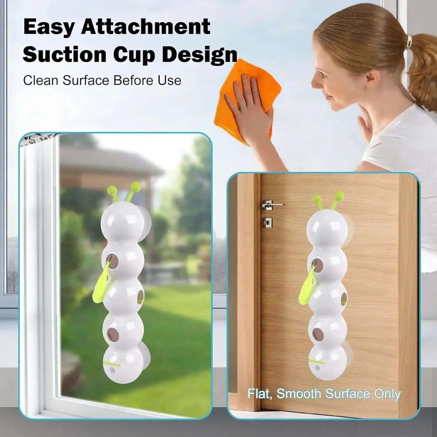 WiggleWorm™ | The Wall-Mounted Cat Toy That Brings Endless Fun