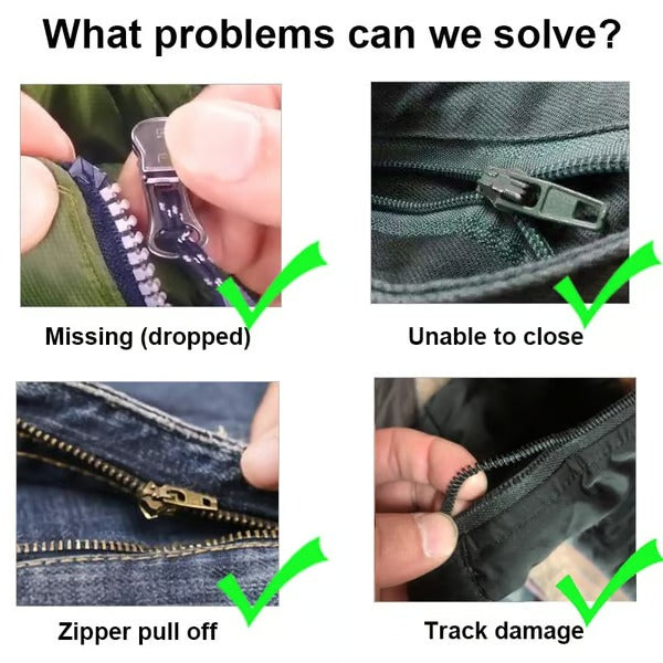 QuickZip™ | Fix Any Zipper in Seconds — No Tools, No Tailor, No Stress!