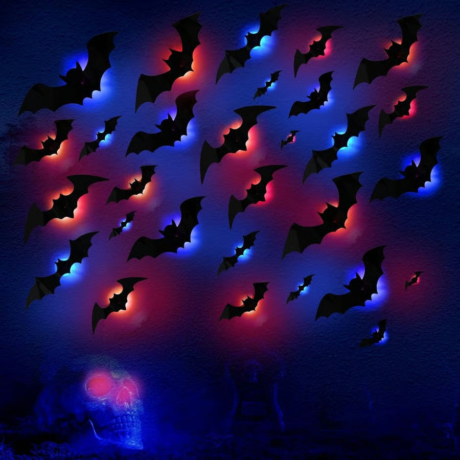 NightWings™ | Glowing 3D Bats for Walls That Come Alive