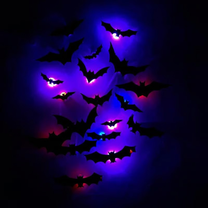 BatGlow™ | Flickering Bats for a Spine-Chilling Glow Show!