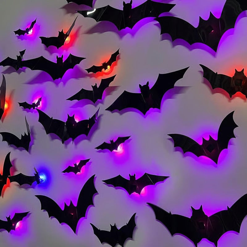 BatGlow™ | Flickering Bats for a Spine-Chilling Glow Show!