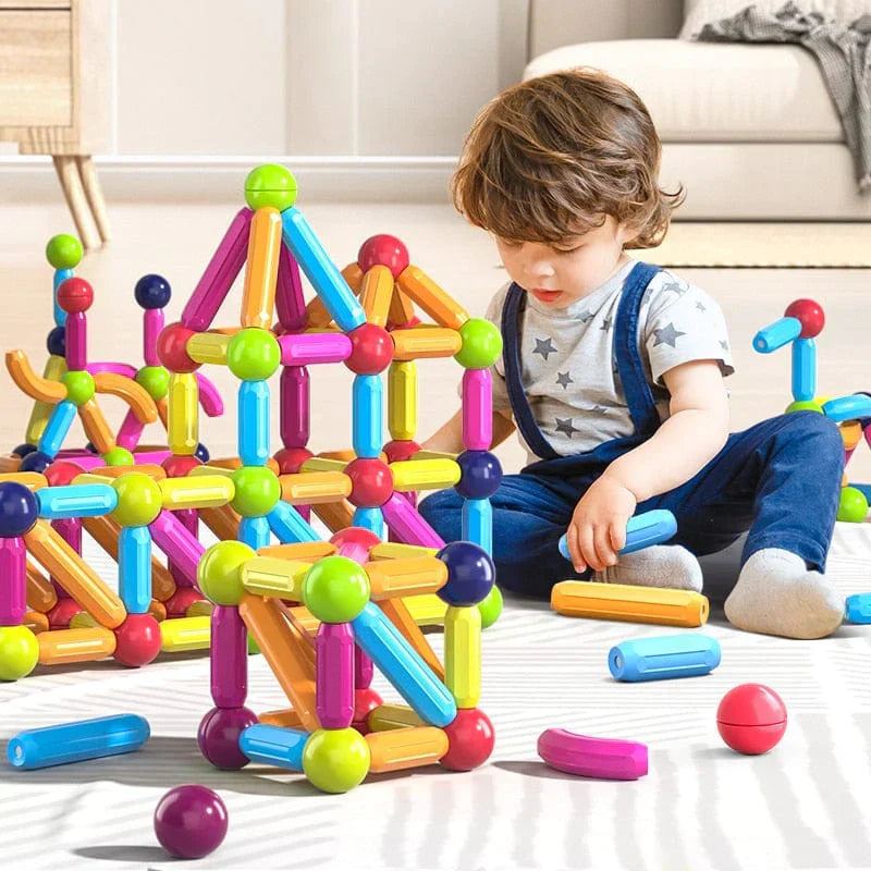 BuildBlox™ | Montessori Magnetic Building Set