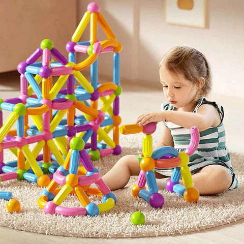 BuildBlox™ | Montessori Magnetic Building Set