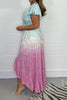 Francisca™ Foil Printed Dress