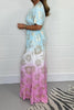 Francisca™ Foil Printed Dress