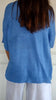 BasicKnitTop™ | Plain knitted top with V-neckline