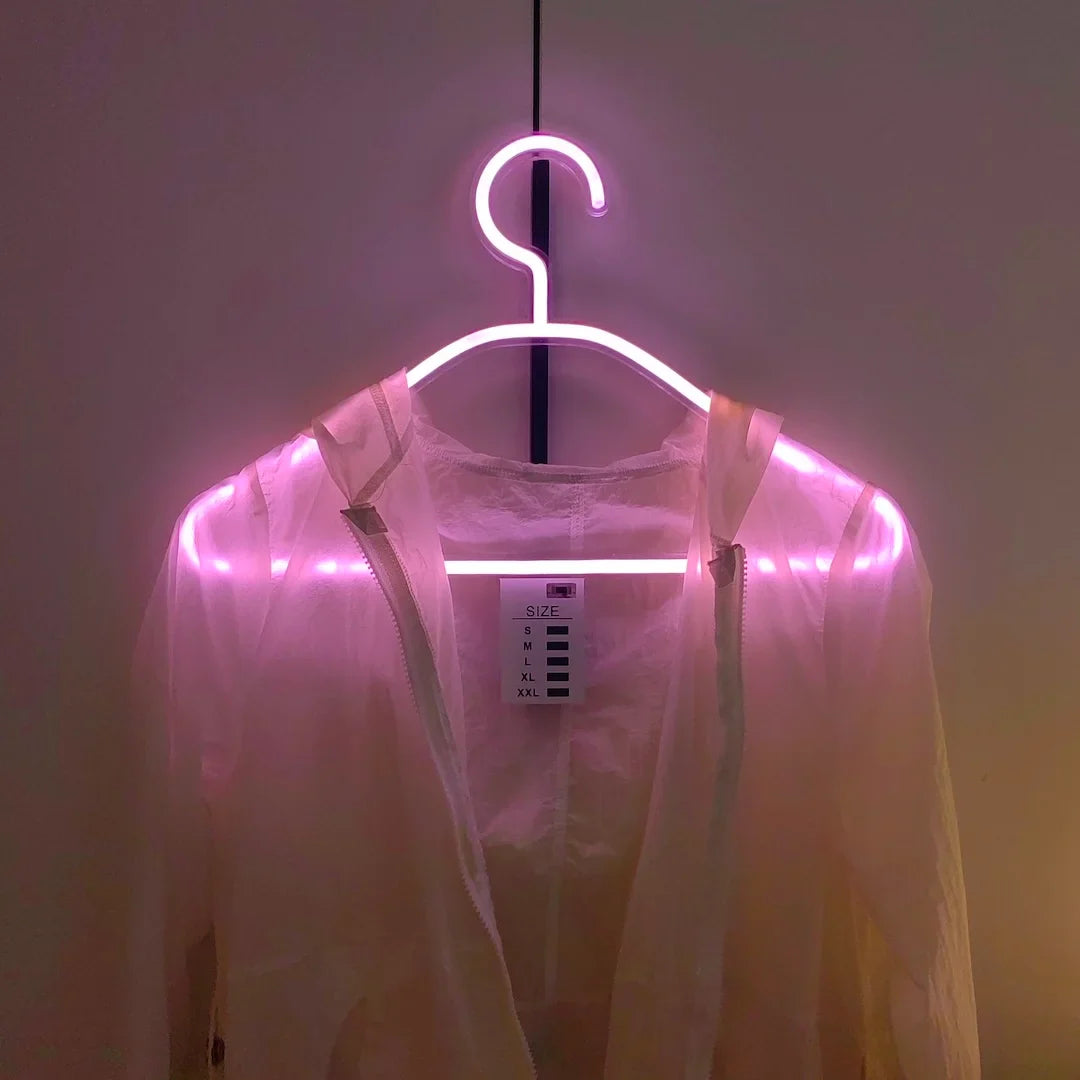GlowHanger™ | Brighten Your Wardrobe, No Cords Required!