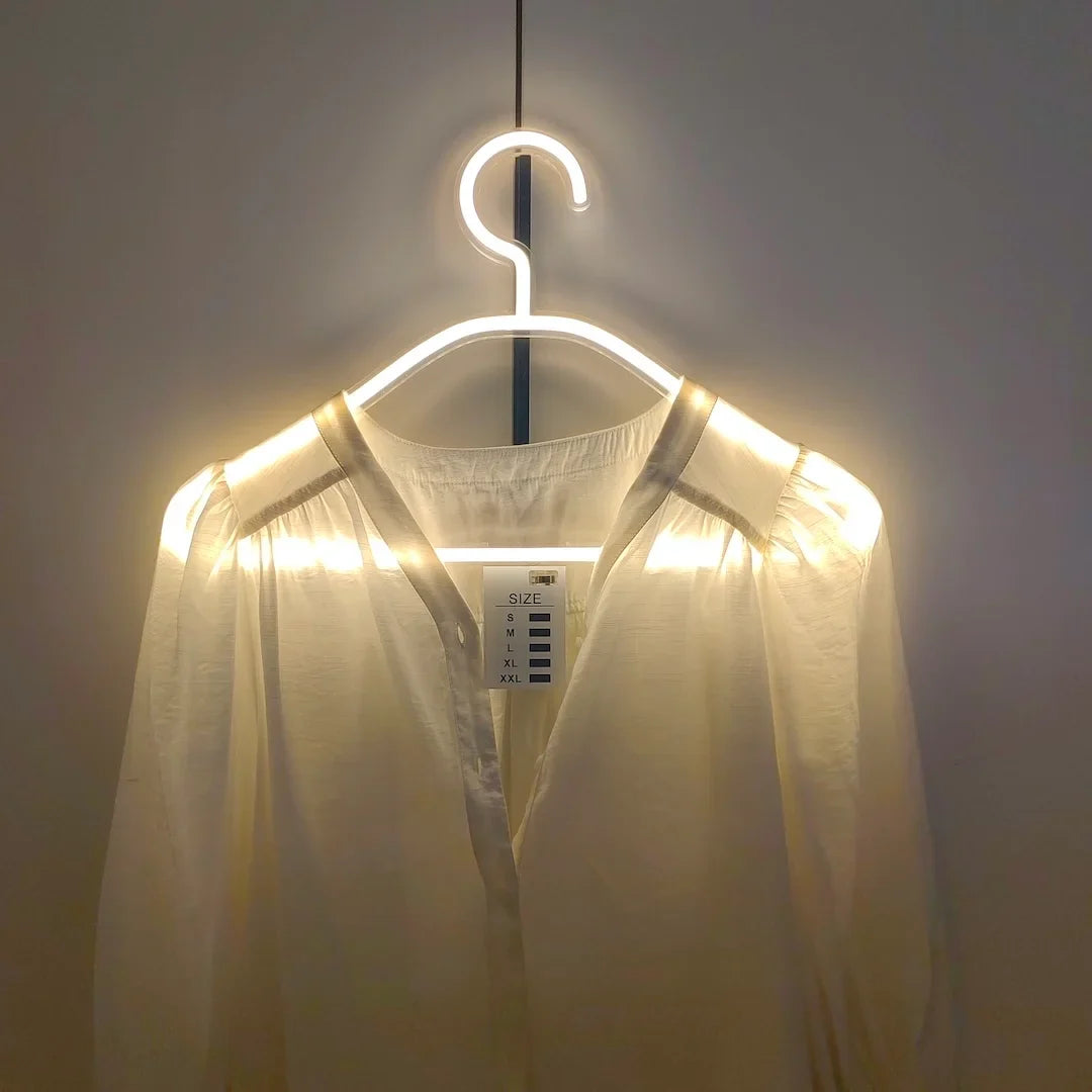 GlowHanger™ | Brighten Your Wardrobe, No Cords Required!