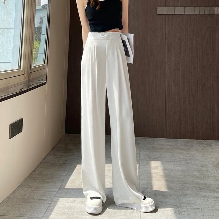 Vivacious™ | Lightweight Silk Trousers