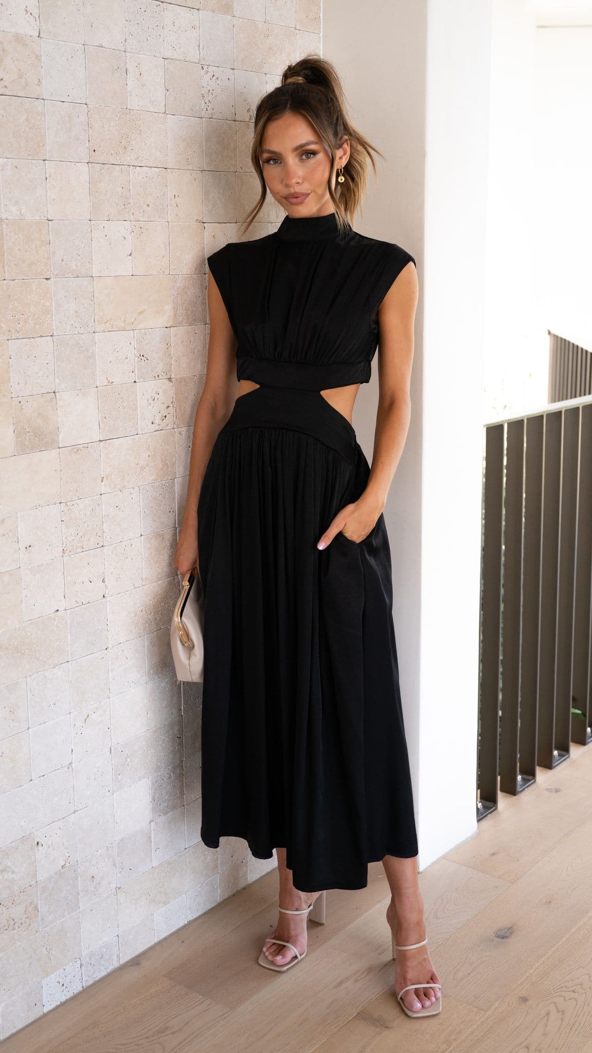 Elegant dress with pockets | Lustre™