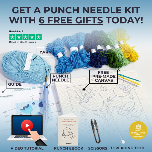 PunchCraft™ | Punch Needle Embroidery Kit