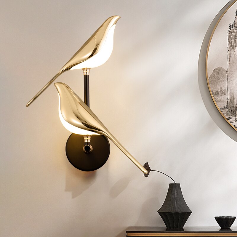 MisterBird | Modern wall light in the shape of birds