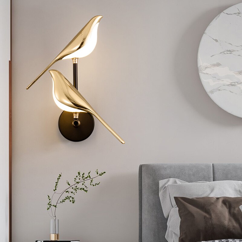 MisterBird | Modern wall light in the shape of birds