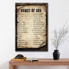 Names of God Wall Art Canvas Print