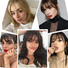 Luxe™ | Effortless Natural Look with Customizable Fit Clip-On Bangs