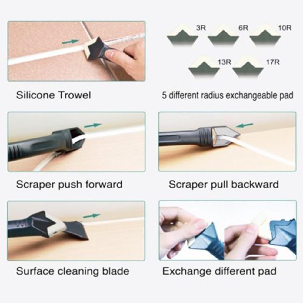 CaulkMaster™ | Stainless Steel Caulk Remover and Smoother Tool (1+1 FREE)