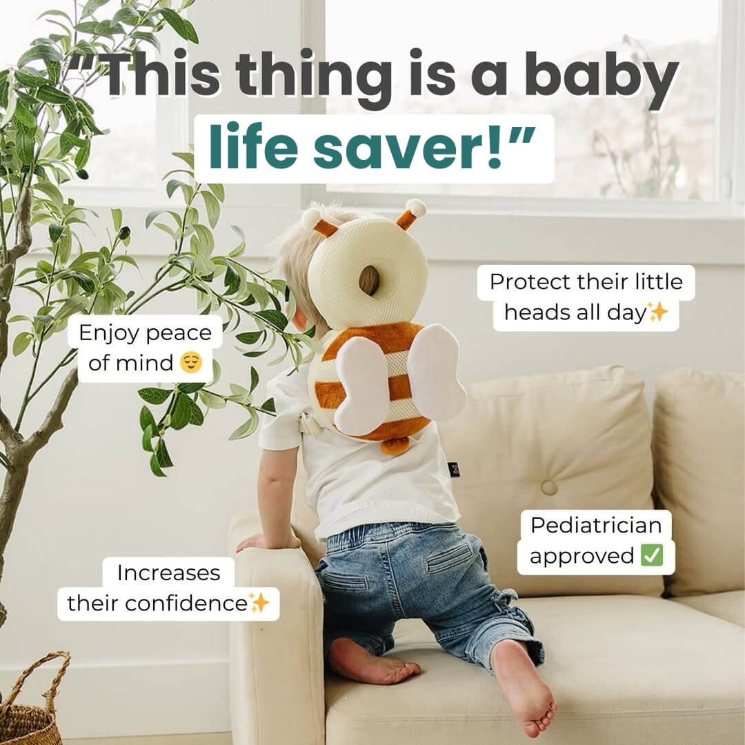 BabyCush™ | Gentle Head & Back Support for Growing Babies