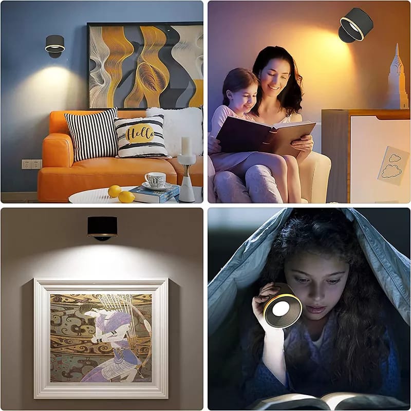GlowVibe™ | Wireless Warmth for Every Room
