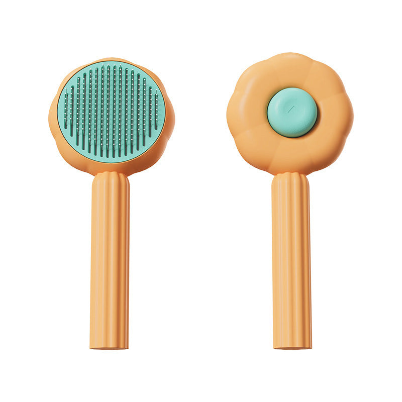FurClean™ | Self-Cleaning Needle Comb for Effortless Grooming