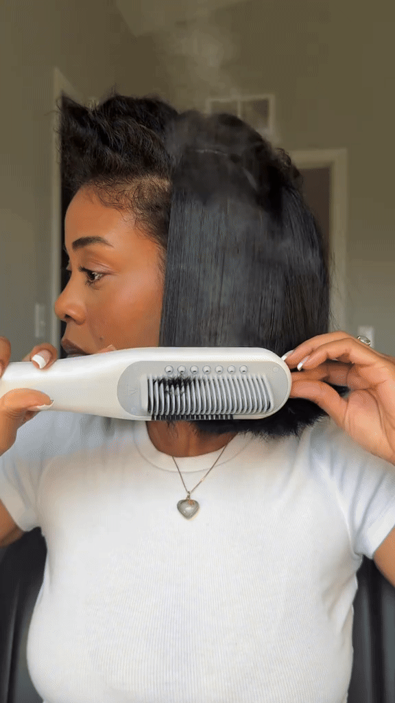 SilkSteam™ | Straighten, Smooth, and Hydrate Hair — All in One Glide!