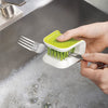 U-Shaped Knife and Cutlery Cleaner Brush