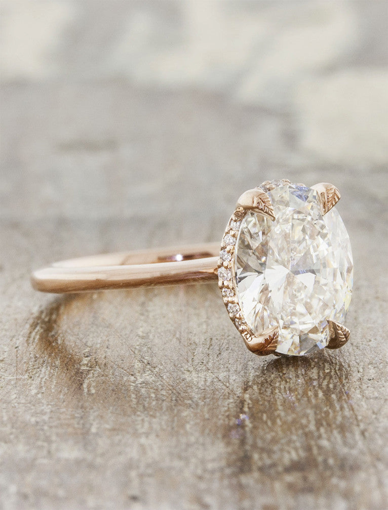 Mystic™ | Stunning Oval Diamond Ring
