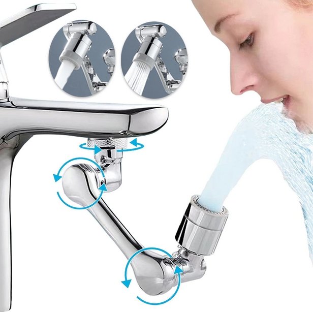 Universal Tap Extender with 180° rotation