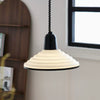 French Cream Wind Glass Pendant Lamp