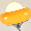 Vintage Bauahus Glass Yellow Table Lamp