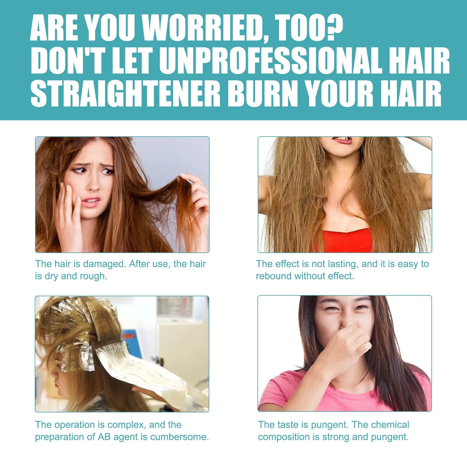 Glossify™ | Keratin Hair Straightening Cream