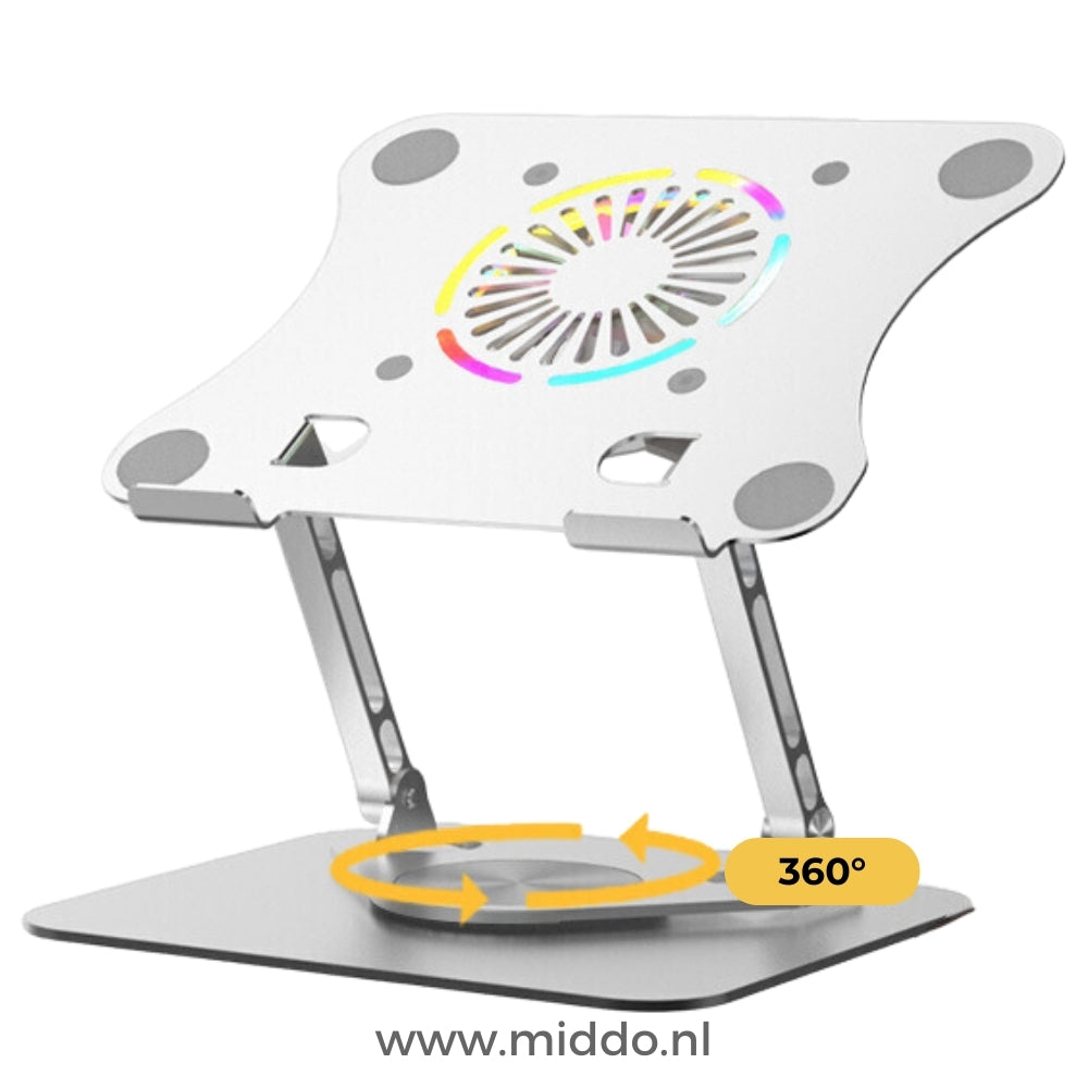 FlexStand™ | Revolutionize Your Workspace with 360° Flexibility for Laptops & Tablets