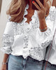 Celeste™ | Ruffled V-Neck Blouse