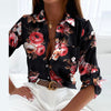 Liora™ | Semi-Long Sleeve Blouse with Classic Collar